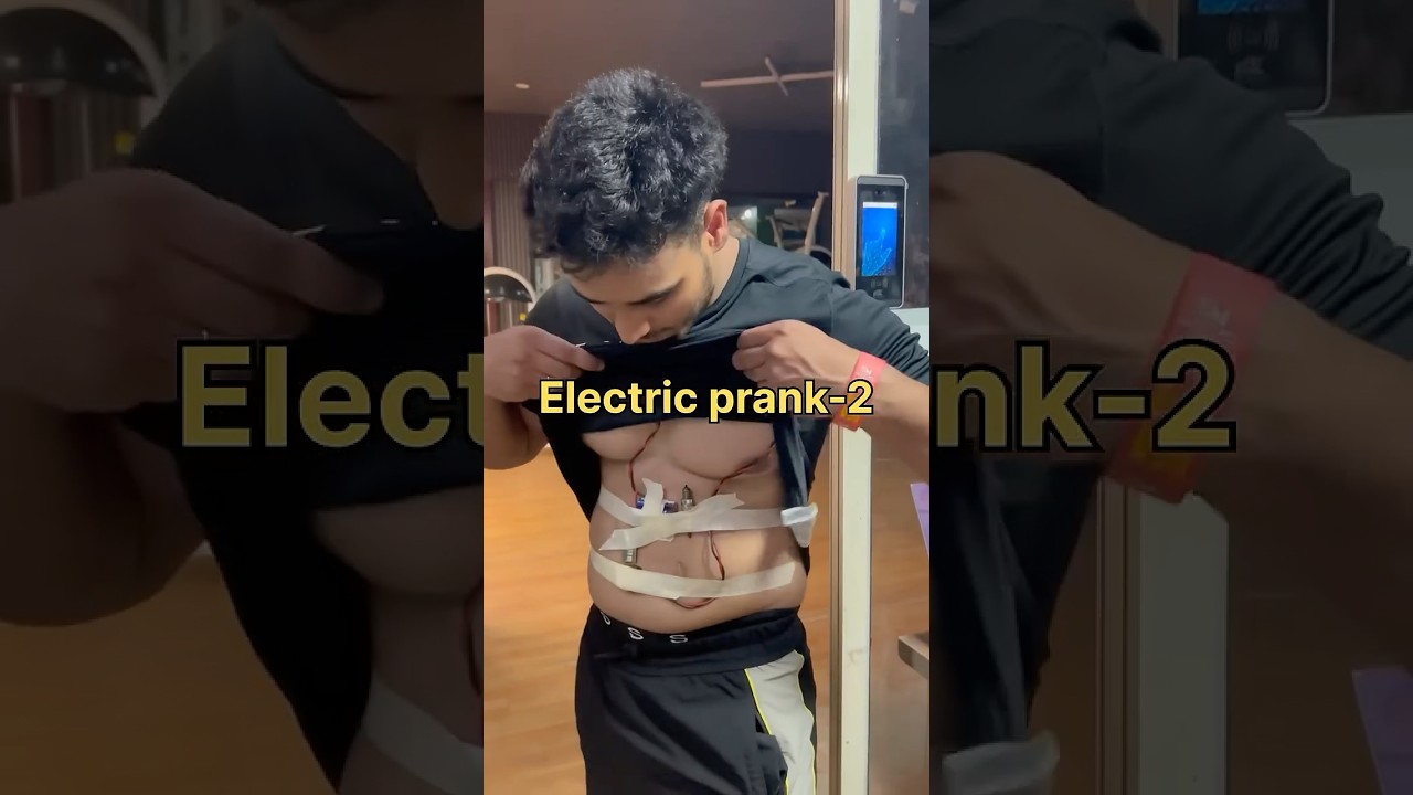 Gym Electric prank 2⚡️ #fitnesstricks #motivation #fitnesseverywhere #funny #prank #gym #prankvideo