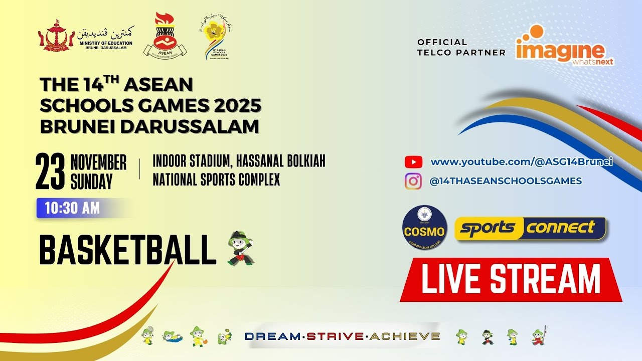 The 14th ASEAN Schools Games (ASG14), 2025, Brunei Darussalam - Basketball (23 November 2025)