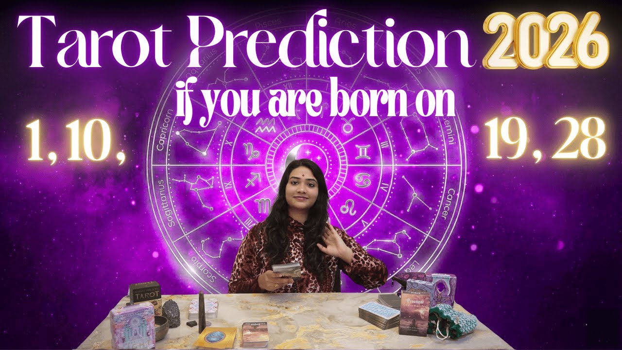 ✨ People Born on 1, 10, 19 & 28 &mdash; Divine 2026 Message You Were Meant to Hear 🔮 #2026 #tarot