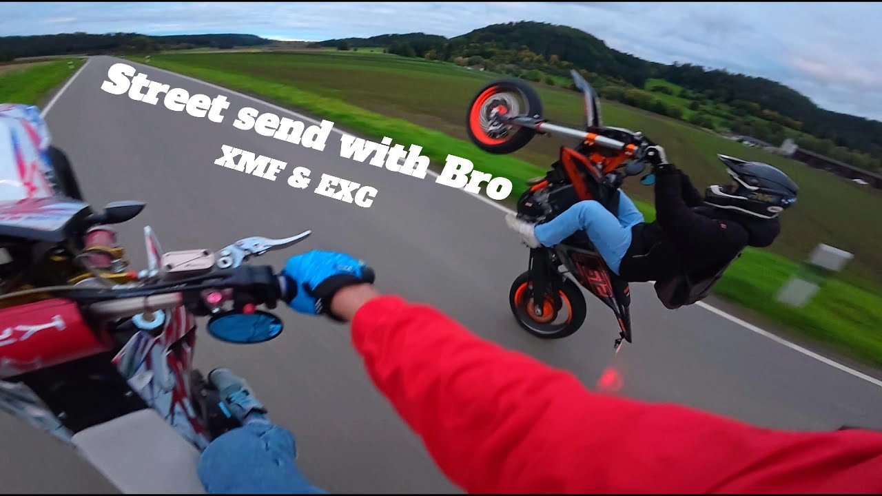 Fantic xmf 125 sends with Bro