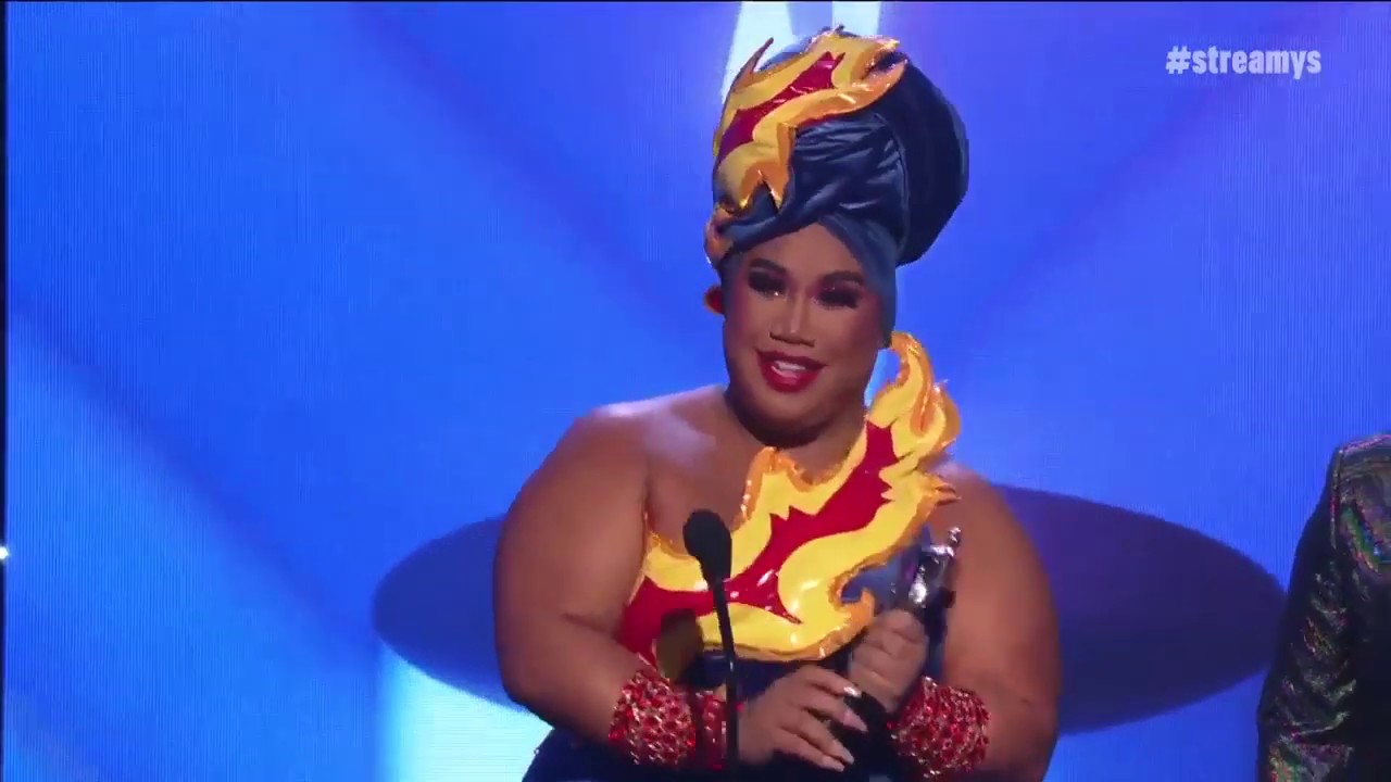 Patrick Starrr Wins the Award for Fashion | Streamy Awards 2019