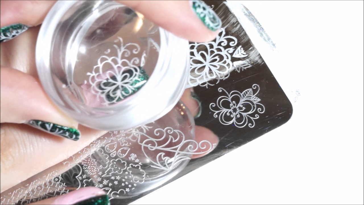 Double stamping tutorial using clear stamper from Born Pretty Store