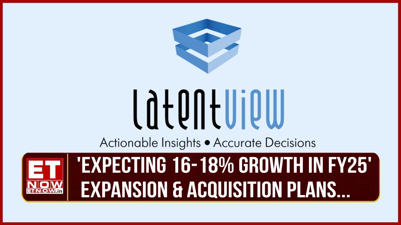 Latent View's Good Q1 Performance: Large Deal Wins, Growth Drivers Ahead | Rajan Venkatesan | ET Now