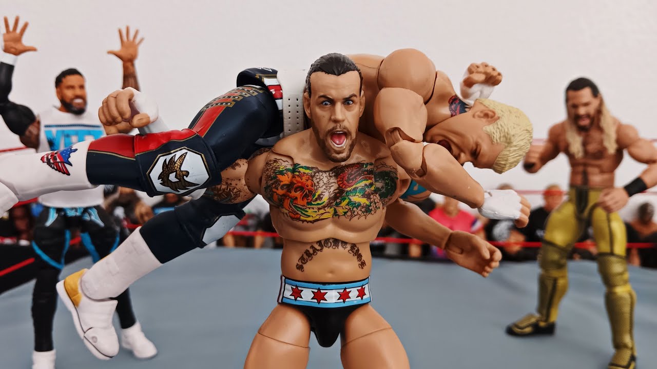 WFW: Cody Rhodes vs CM Punk Stop Motion! (Royal Rumble Preview) 