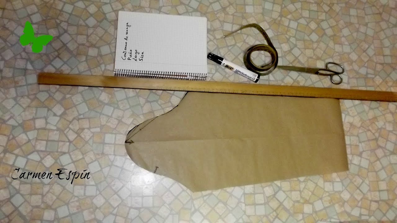 Patrón manga base : diy