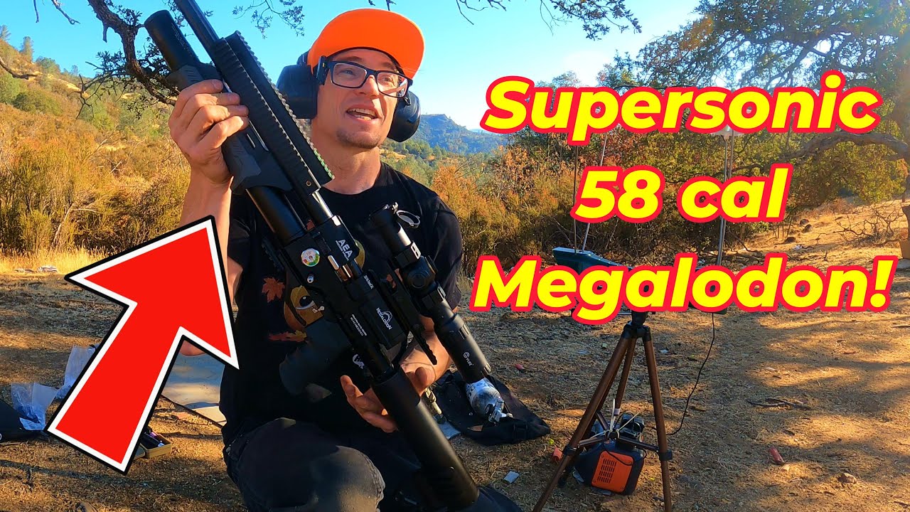 AEA MEGALODON 58 Cal стал СВЕРХЗВУКОВЫМ (1152 FPS!)