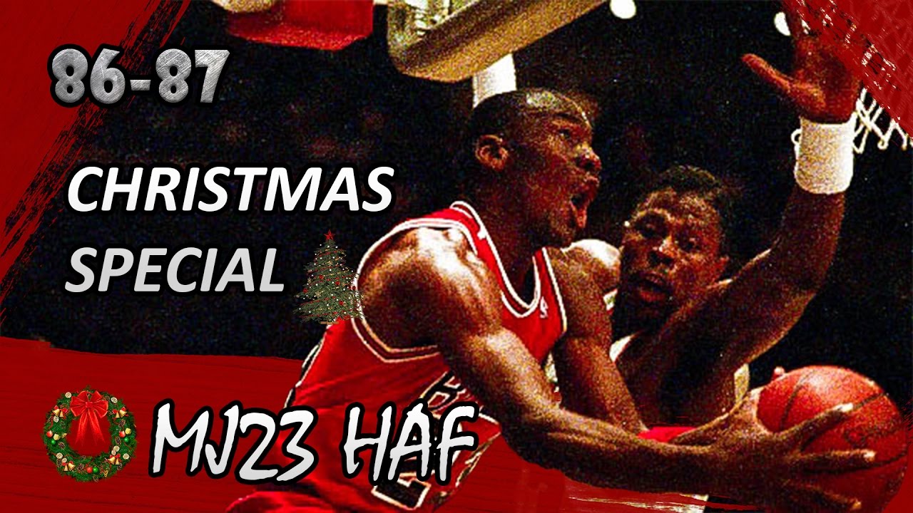 Michael Jordan Highlights vs Knicks (1986.12.25) - 30pts, Goes off in Christmas!