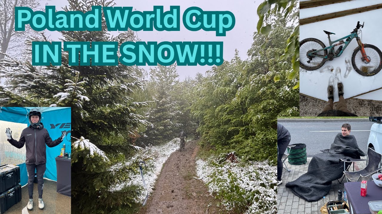 2025 Poland Enduro World Cup Practice Day IN THE SNOW!?!?