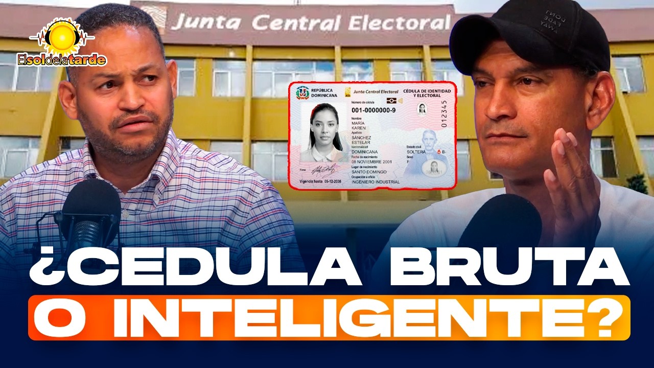 ¿Cedula bruta o inteligente? Se armo del debate