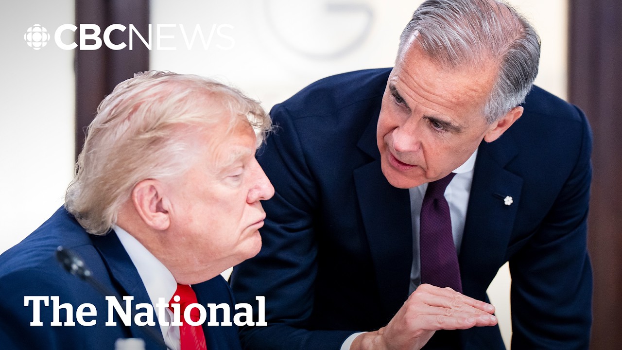 Hot mic captures Carney, Trump discussing Canada's Chinese EV deal