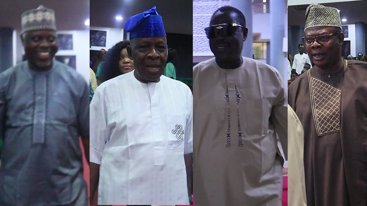 VETERAN ACTORS BABA WANDE, OGOGO, YINKA QUADRI AND DELE ODULE STORM YOMI FABIYI STUDENT GRADUATION