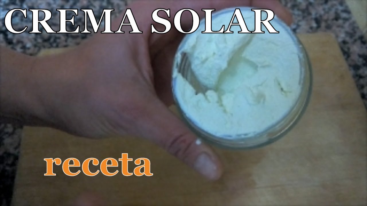 Cómo hacer un PROTECTOR SOLAR NATURAL en casa (fps 30) /  How to make a NATURAL SUNSCREEN at home