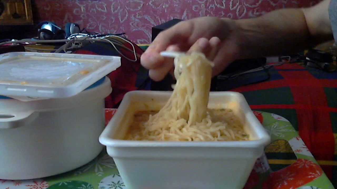 Доширак со свининой
