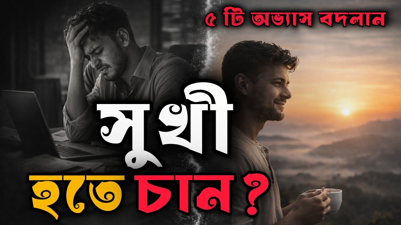 সুখী হতে চান? বদলান এই ৫টি অভ্যাস