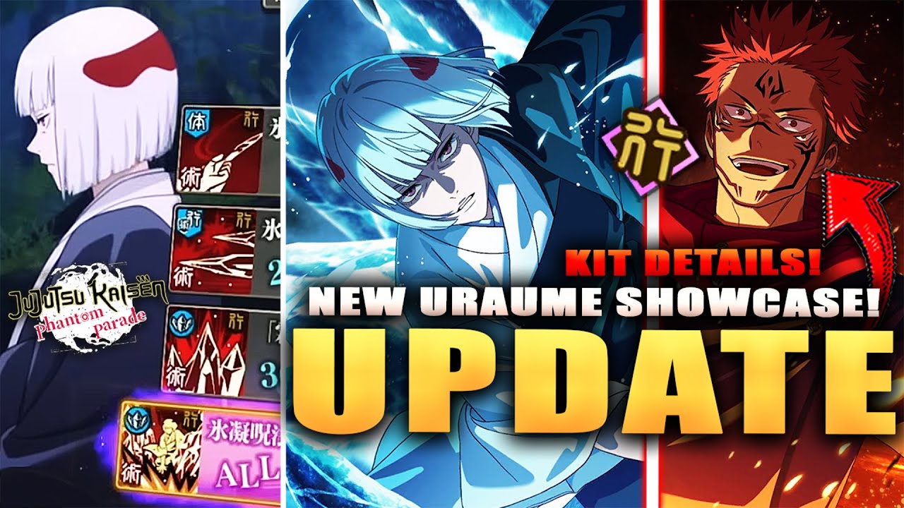 *NEW* URAUME SHOWCASE & KIT DETAILS! NEW UPDATE! (JJK: Phantom Parade)
