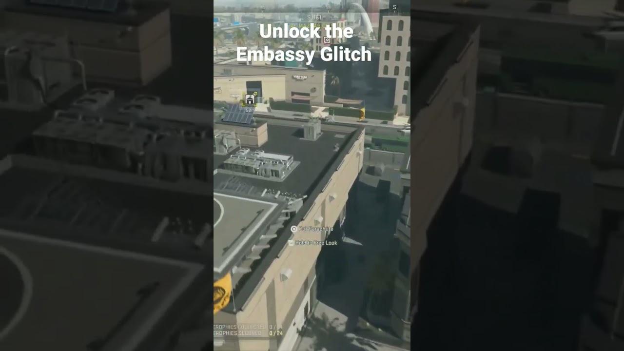 Dmz Unlock the Embassy Door without a key glitch.