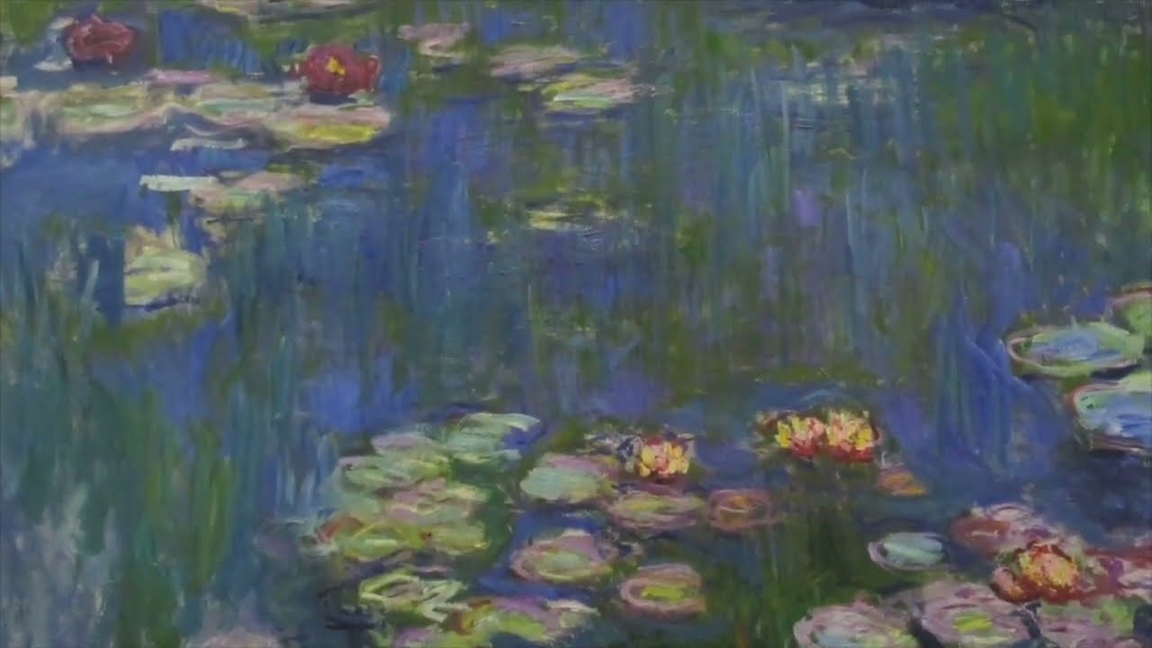 Short Meditation with Classical Music and Water Lilies