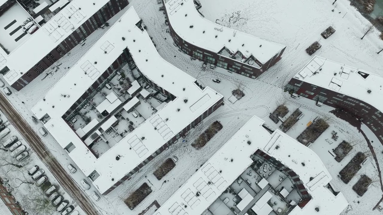 Papendrecht in de sneeuw