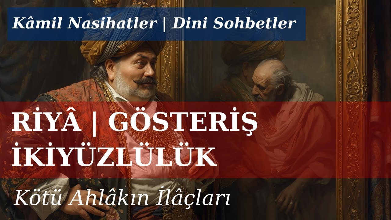 Riya | Gösteriş | İkiyüzlülük | Kâmil Nasihatler | Dini Sohbetler 