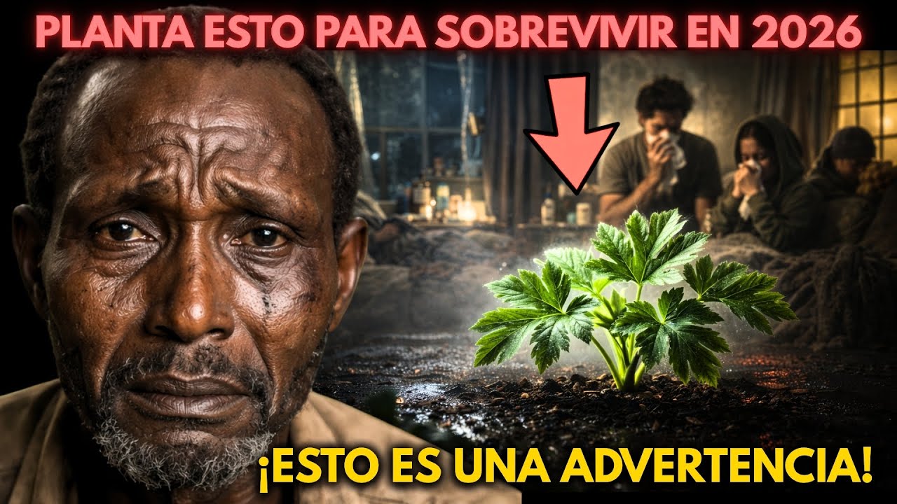 DIOS ME DIJO QUE ADVIERTA A TODOS OTRA VEZ :PLANTA ESTO EN 2026 PARA SOBREVIVIR