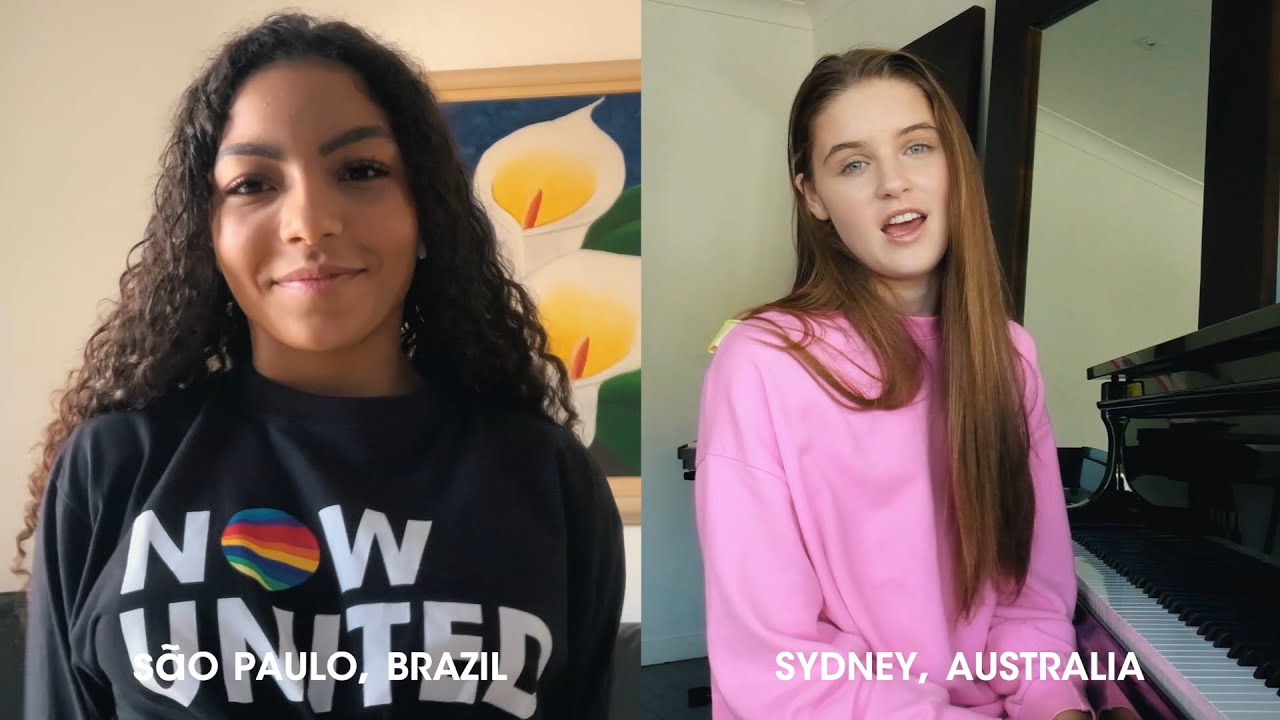 Now United - Any Gabrielly & Sаvannah -Come Together (Acoustic Piano-cover)