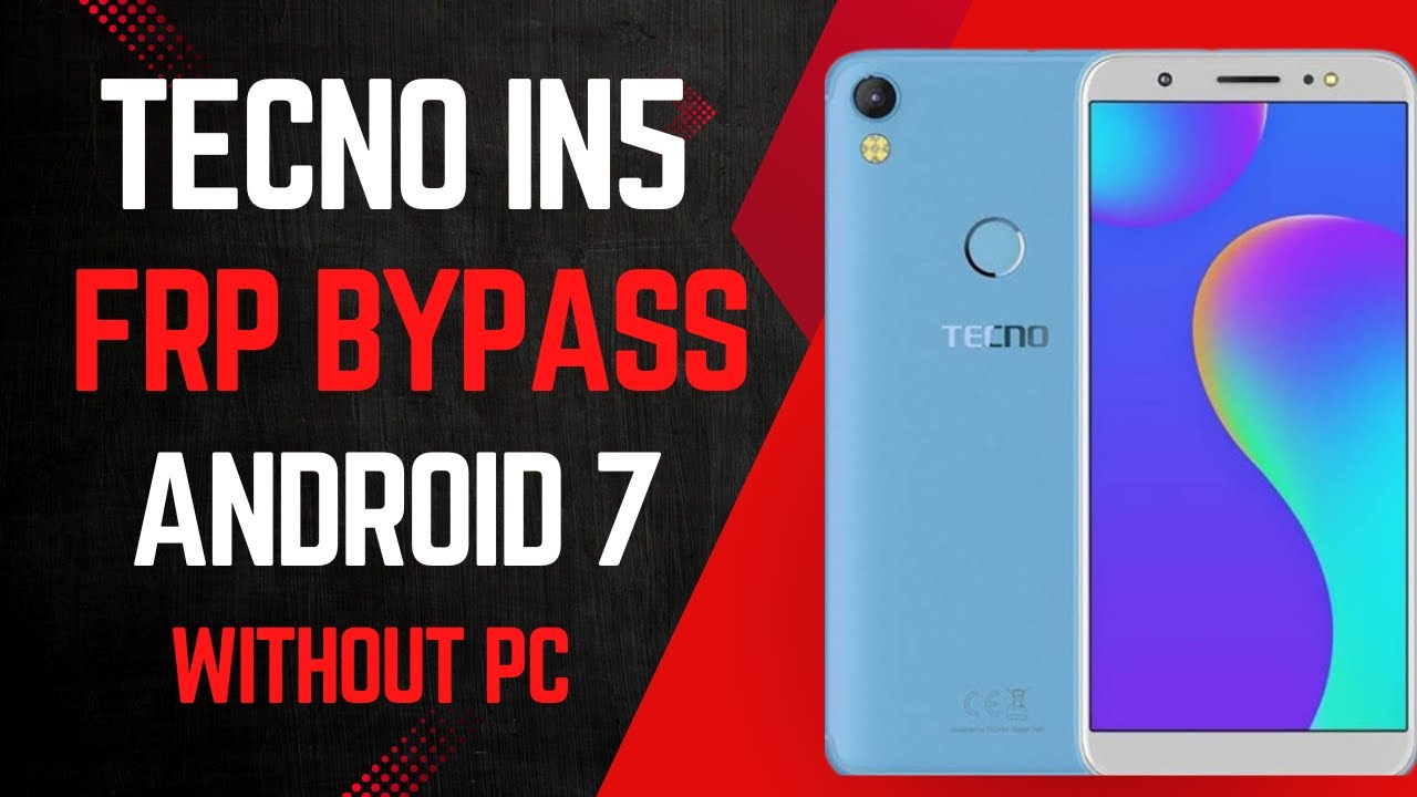 Tecno IN5 (CAMON i) Google Account/FRP Bypass 2024 (Without PC)