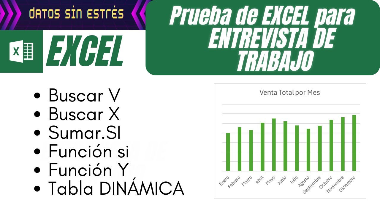 EXCEL | Prueba de Excel para Entrevista de Trabajo - TABLAS DINAMICAS (Conocimiento Básico)
