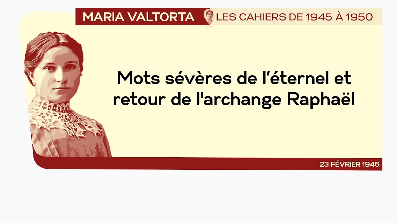 23 février 1946 : 𝐌𝐨𝐭𝐬 𝐬𝐞𝐯𝐞𝐫𝐞𝐬 𝐝𝐞 𝐥’𝐞𝐭𝐞𝐫𝐧𝐞𝐥 𝐞𝐭 𝐫𝐞𝐭𝐨𝐮𝐫 𝐝𝐞 𝐥'𝐚𝐫𝐜𝐡𝐚𝐧𝐠𝐞 𝐑𝐚𝐩𝐡𝐚𝐞𝐥.