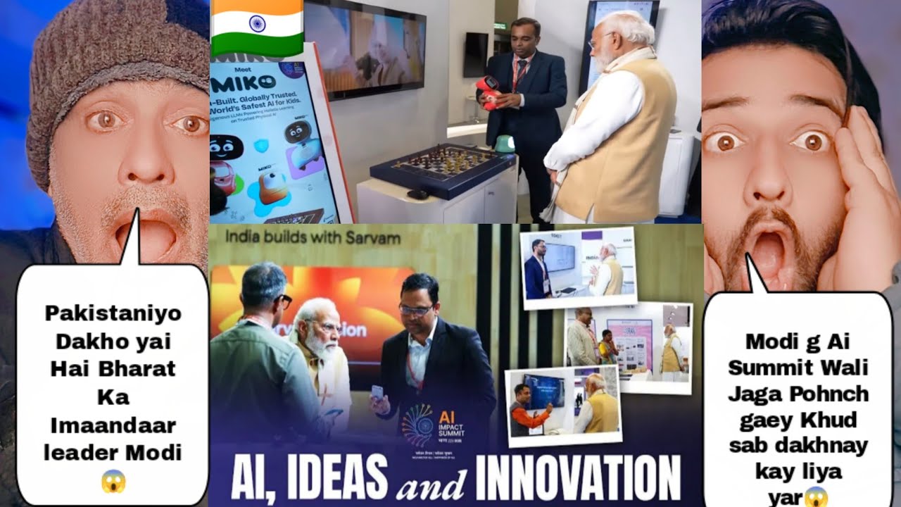 भारत में लगे AI के मेले में मोदी जी खुद टूर करने पहुंचे देखकर चीन पाकिस्तान की हुई नींद हराम