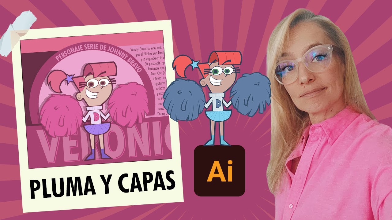 Ilustración Vectorial: Domina la Pluma y las Capas