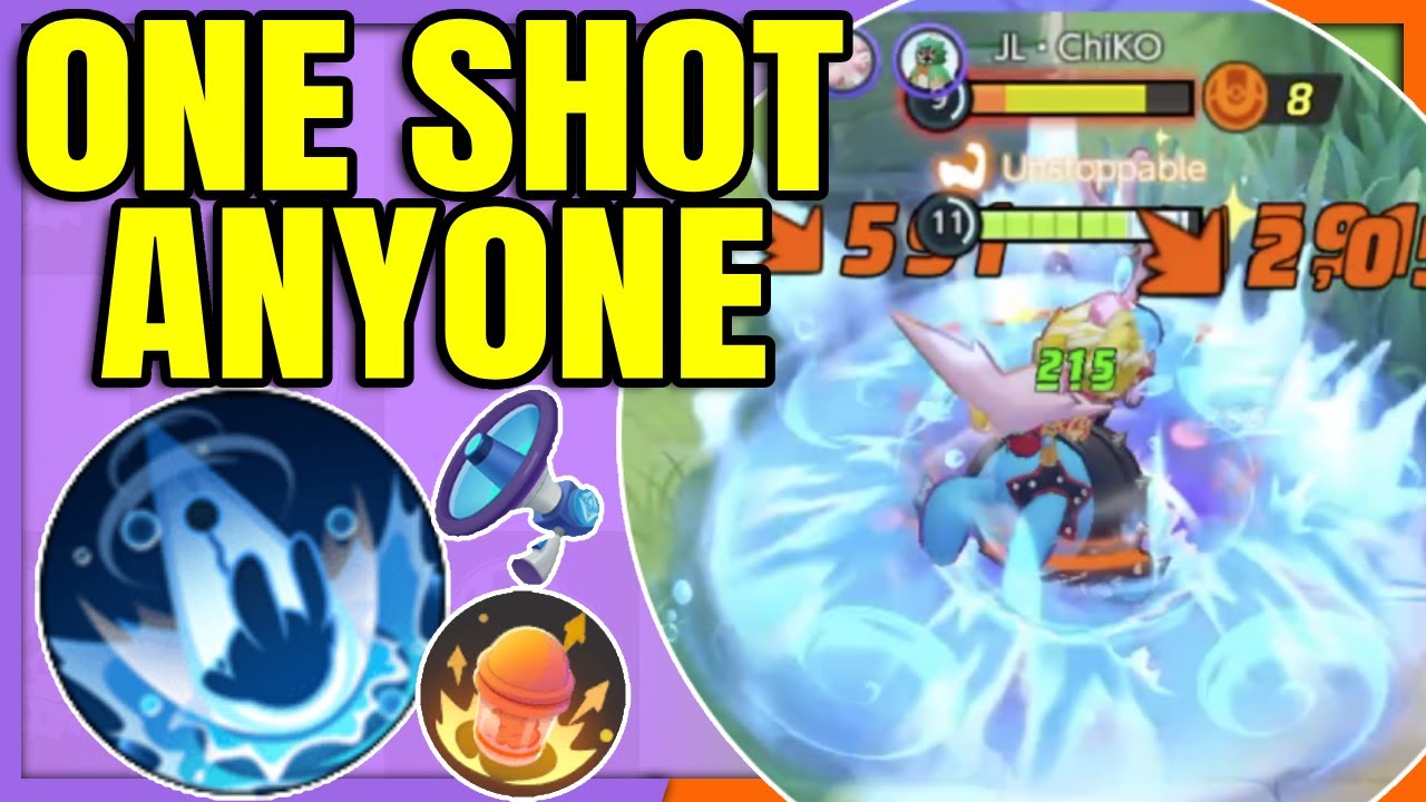 No one is safe from this ONE SHOT AZUMARILL BUILD | Pokemon Unite