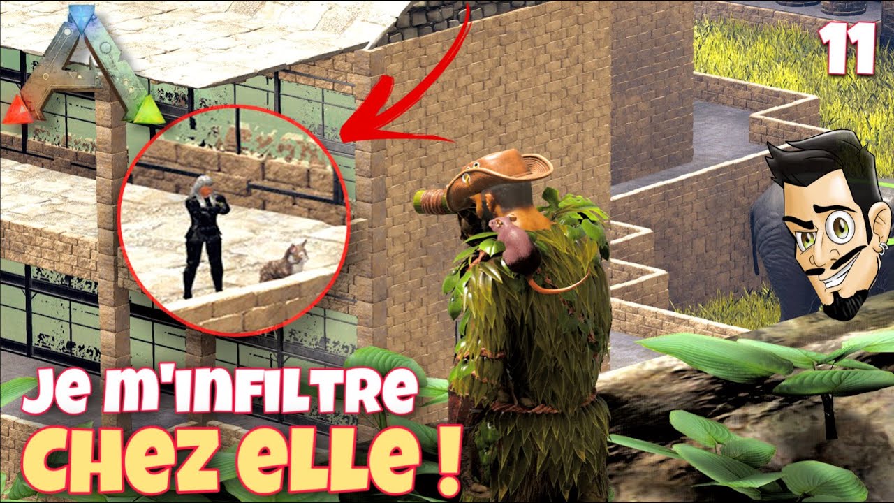 JE FAIS UNE DROLE DE DÉCOUVERTE EN ESPIONNANT CHEZ @LOLA ! EP11 - THE ISLAND FR Ark Survival Evolved