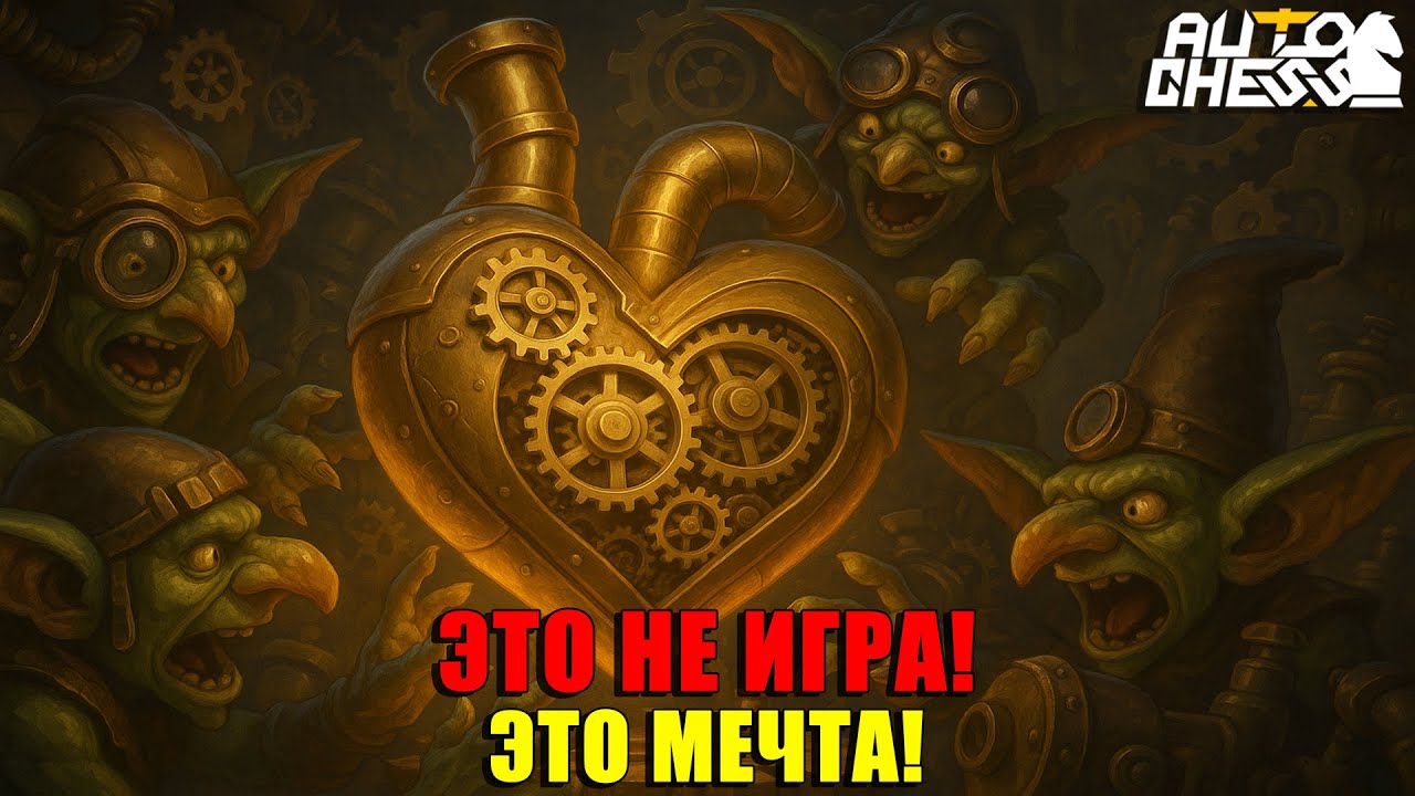 ЭТО НЕ ИГРА, ЭТО МЕЧТА! Механизмы разрывают поле! ► Auto Chess S33