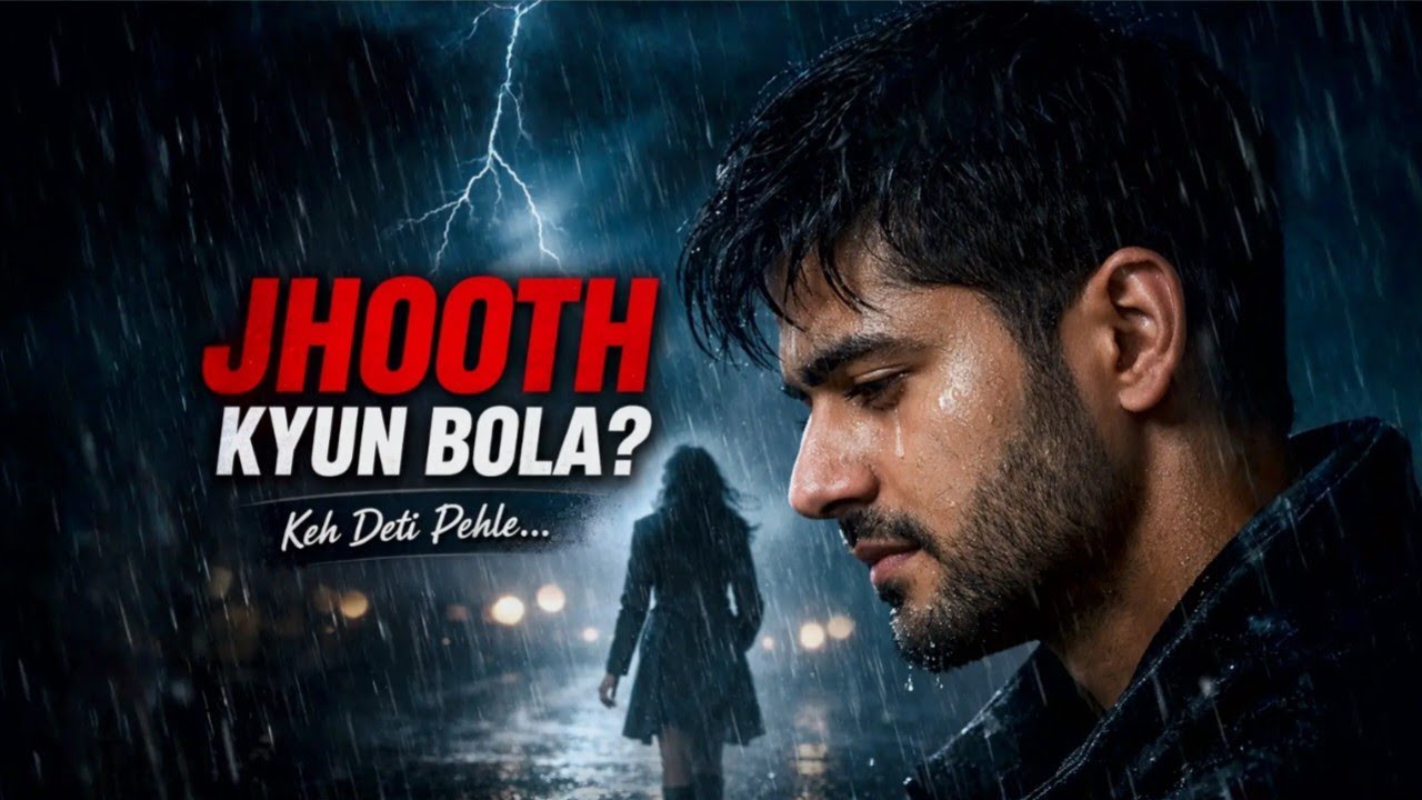 Jhoot kiyo bola 💔 | Emotional Hindi Rap Song 2026 | Vinit Sharma