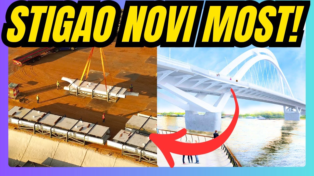 НОВЫЙ МОСТ САВА ПРИБЫЛ ИЗ КИТАЯ!