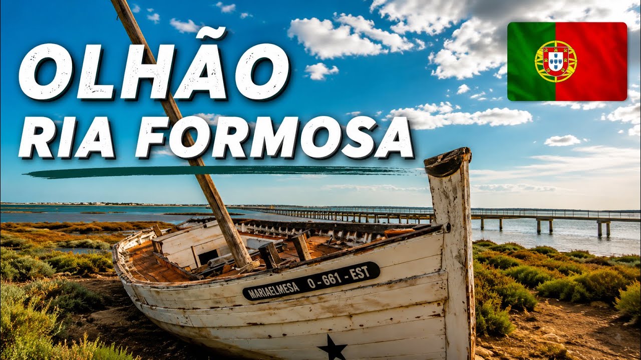 Amazing Day in the Algarve Region | Visit Olhão and Ria Formosa // Portugal Travel Vlog
