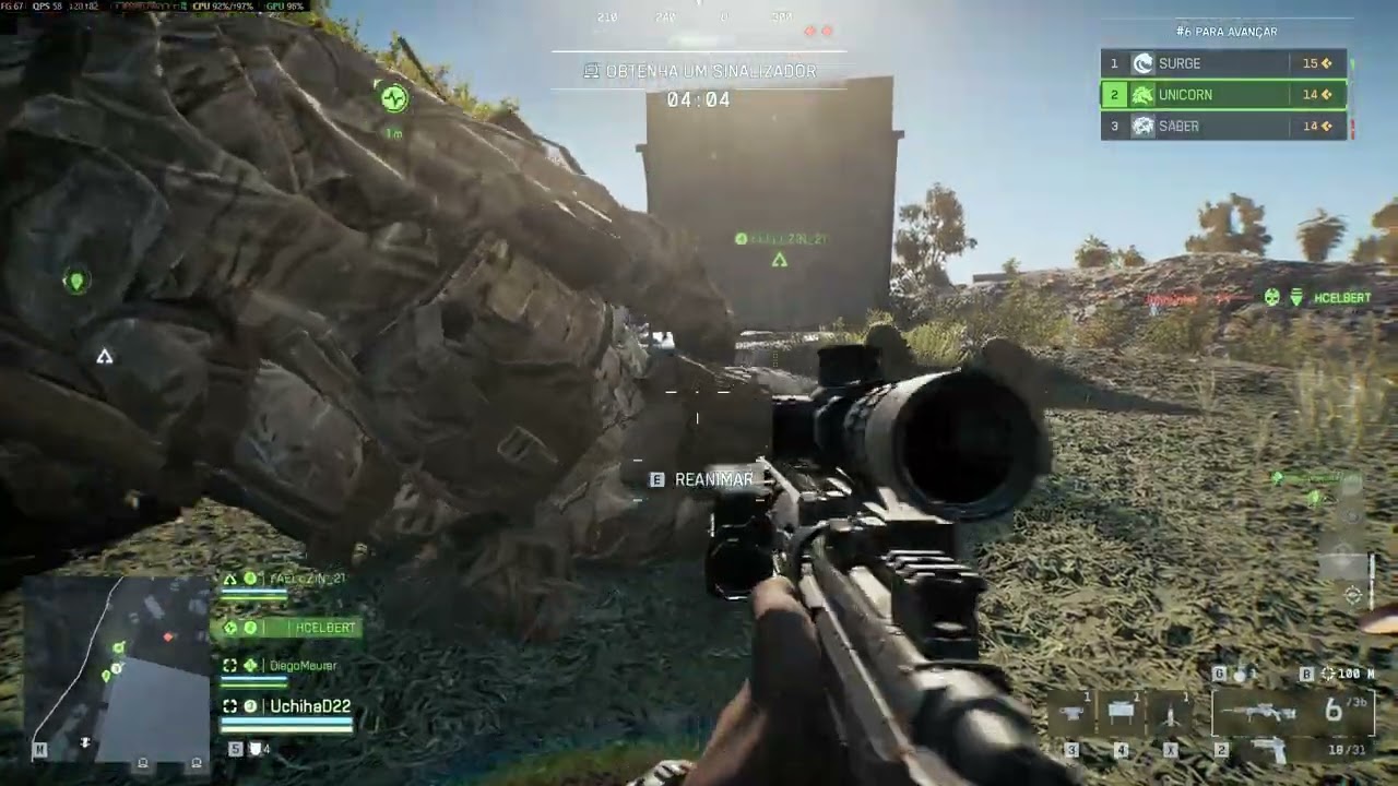 BF6 . Ryzen 5 5500 e Rtx 5060 8gb