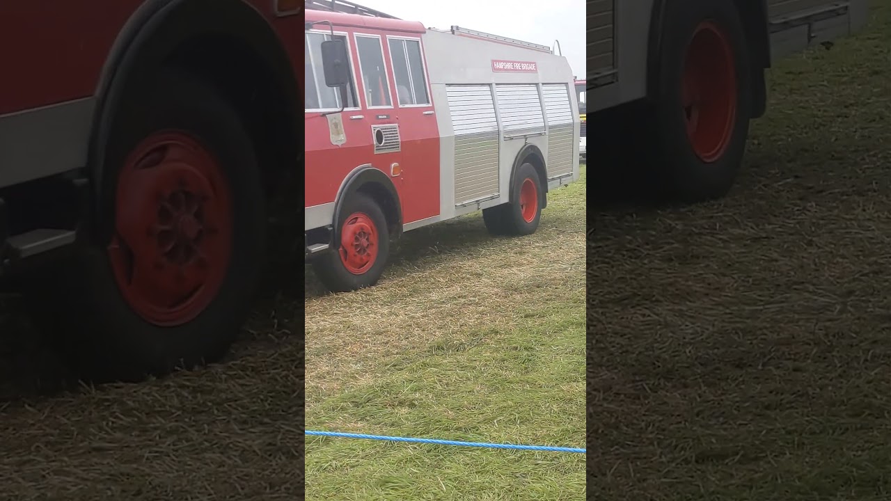 Netley Marsh Show 2024 Fire Engine Parade