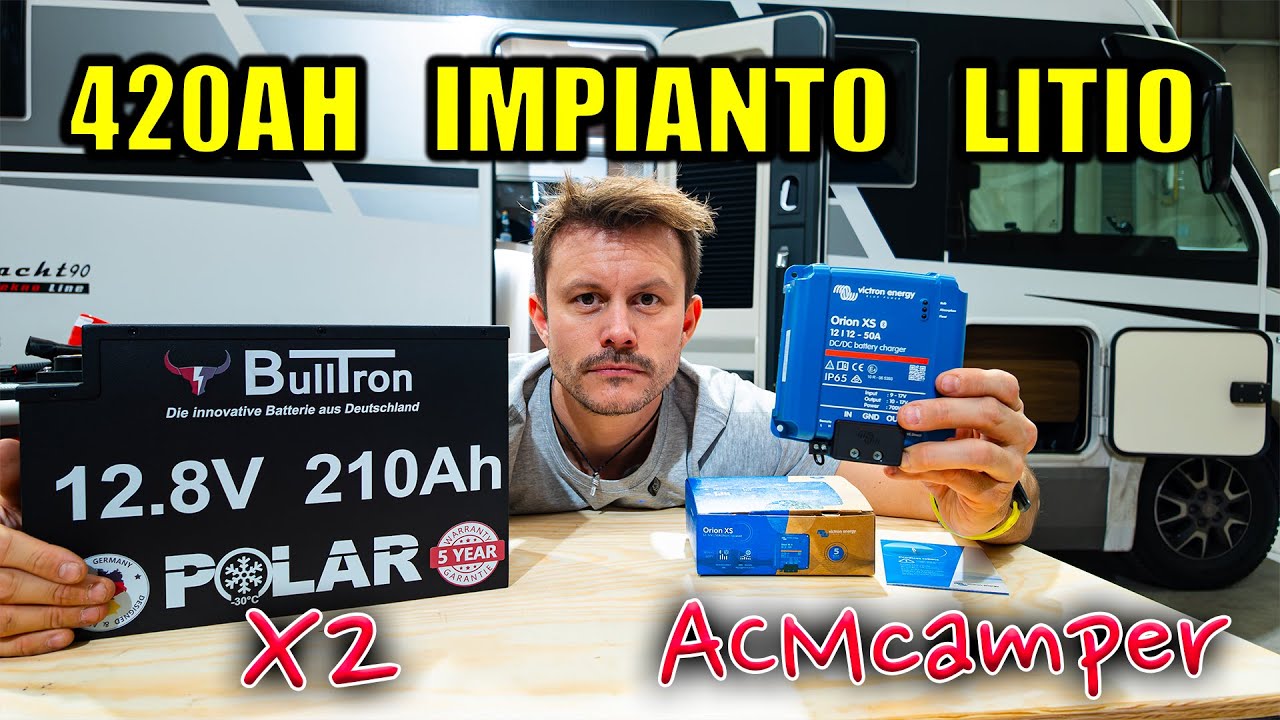PROBLEMI di AUTONOMIA in CAMPER 😱 ECCO COME ABBIAMO RISOLTO 🔥 420AH IMPIANTO al LITIO