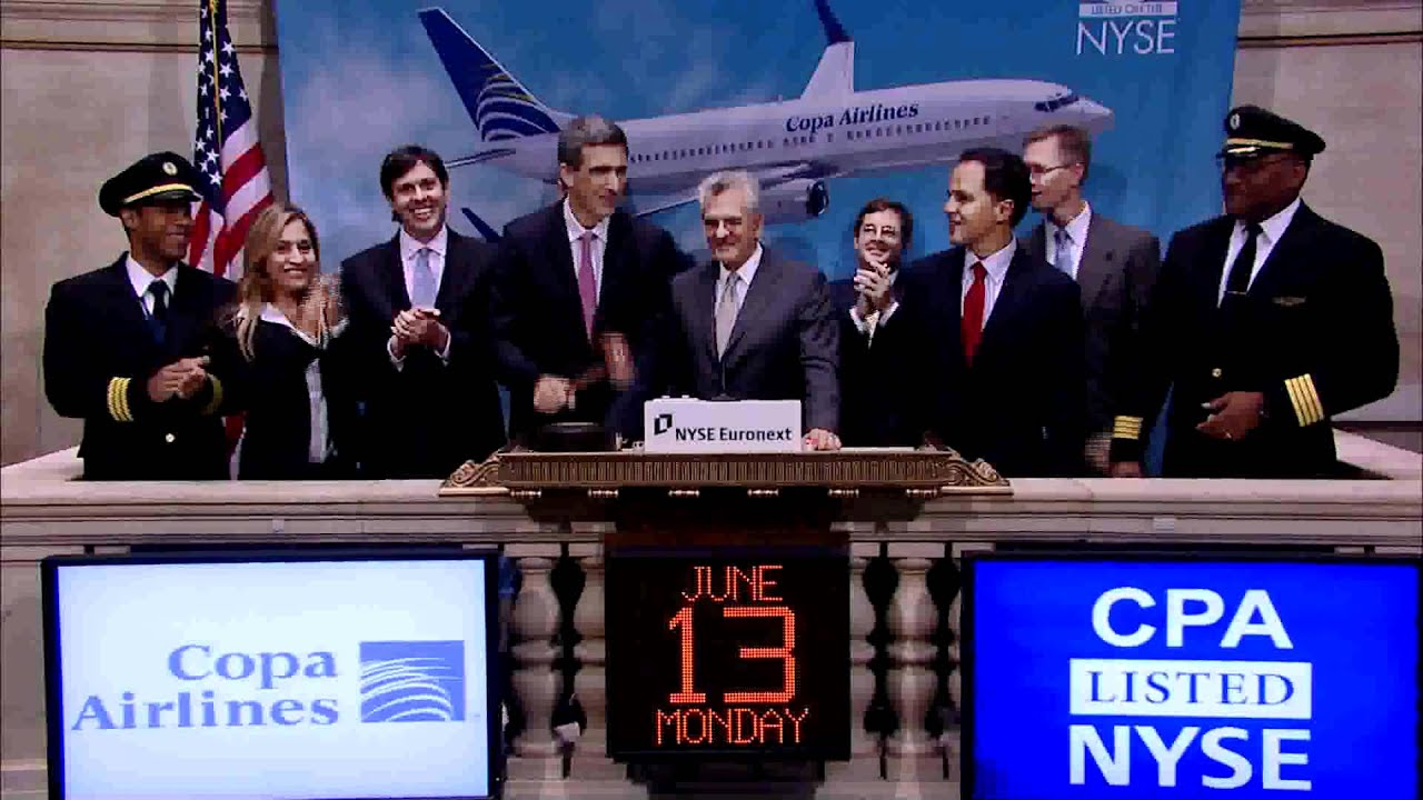 13 June 2011 Copa Holdings rings the NYSE Closing Bell