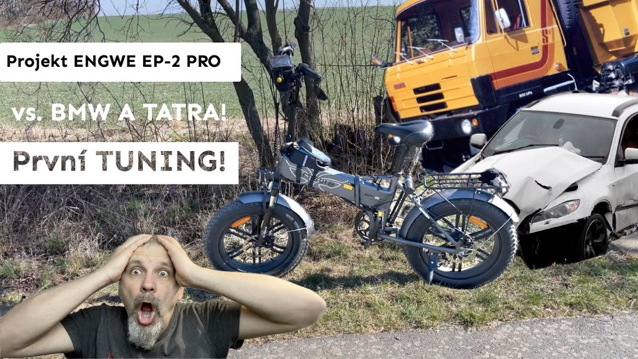 Upgradoval jsem ENGWE EP-2 PRO a málem mě sežrala Tatra! 😱
