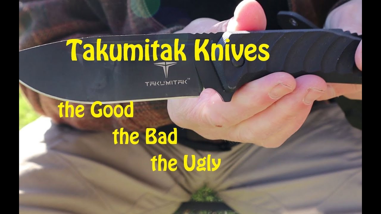4 разных ножа Takumitak — хороший, плохой, уродливый