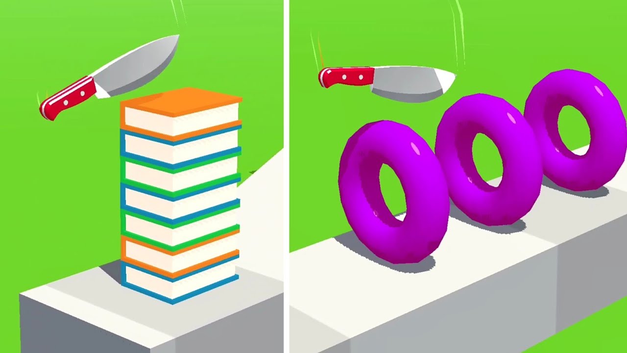 Slice It All Gameplay! Satisfying and Relaxing ASMR Slicing Gameplay Video NEW UPDATE