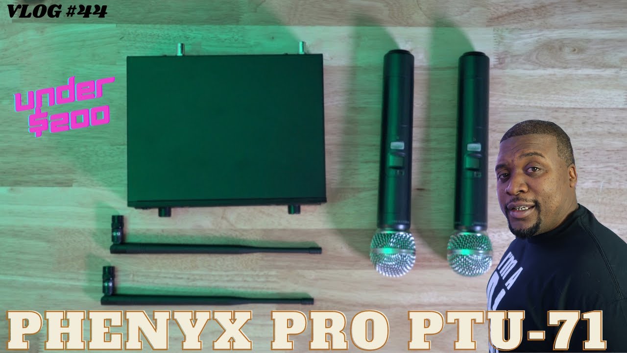 PRODUCT REVIEW | PHENYX MICROPHONES | MOBILE DJ SETUP 2022