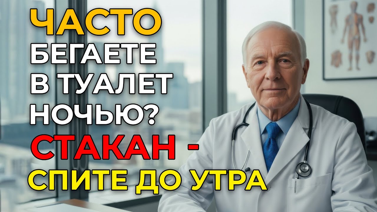 Почки будут вас благодарить: всего 1 стакан перед сном и ночные походы в туалет исчезнут навсегда