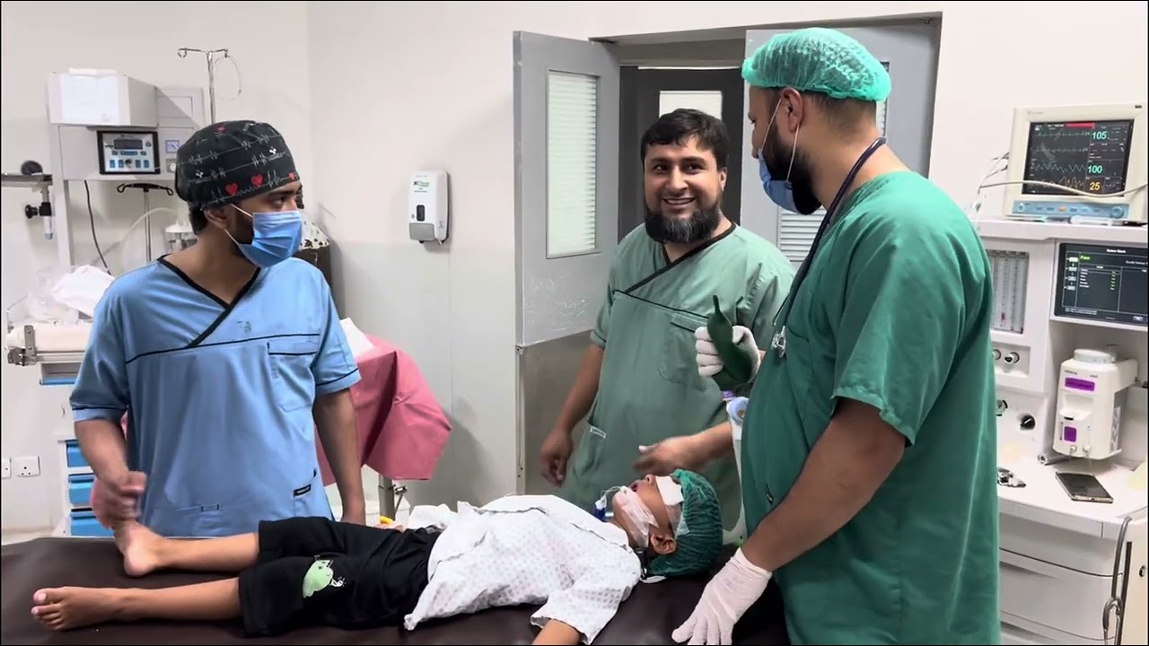 5 Year boy Cleft Palate Sugery Under General ANESTHESIA @AnesthesiaWorld452