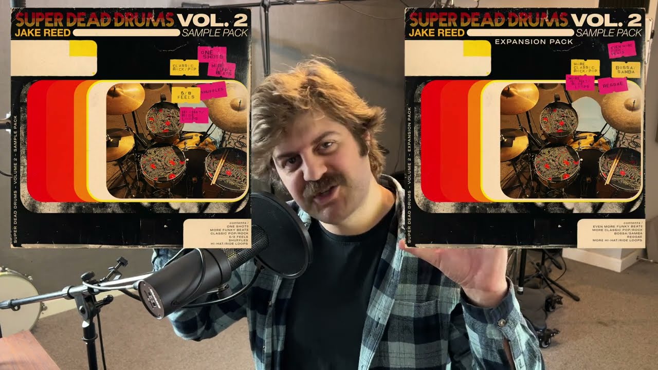 SUPER DEAD DRUMS VOL 2 SAMPLE PACK TOUR