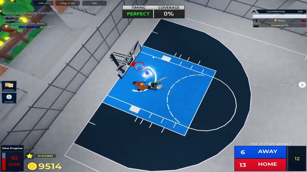 Another ranked clip for Basketball Legends