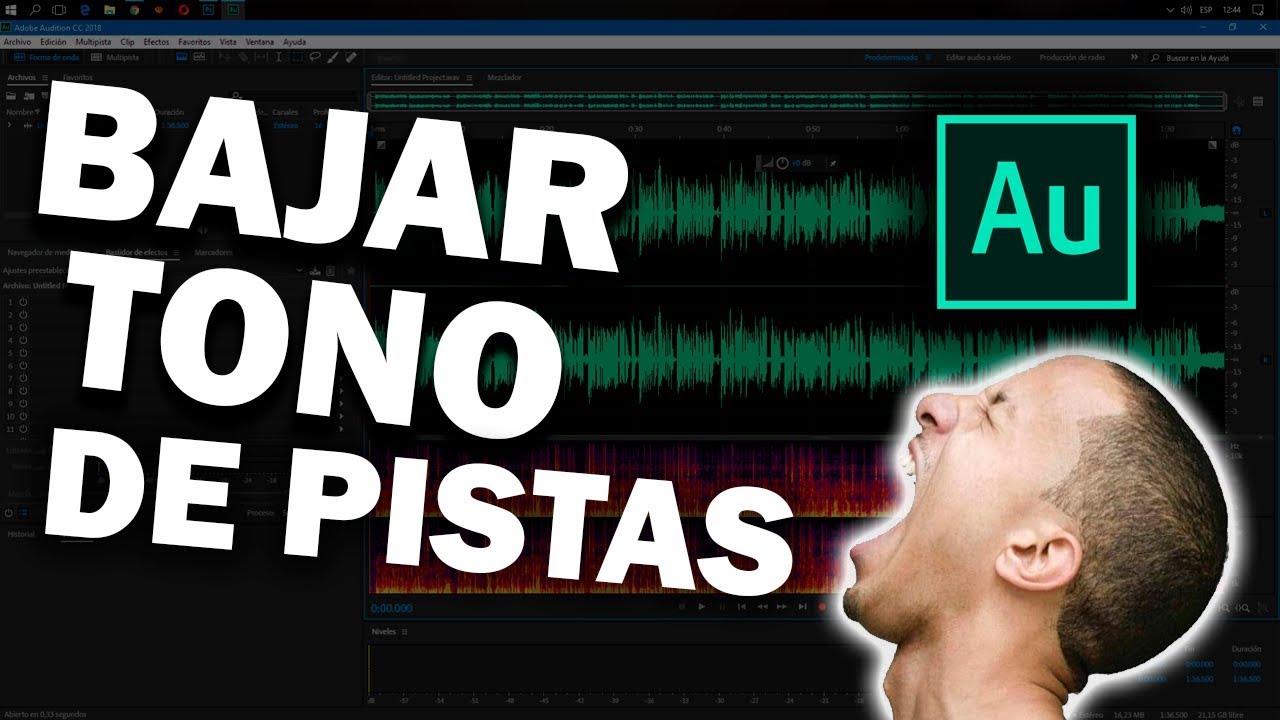 Cómo subir o bajar el tono de un karaoke