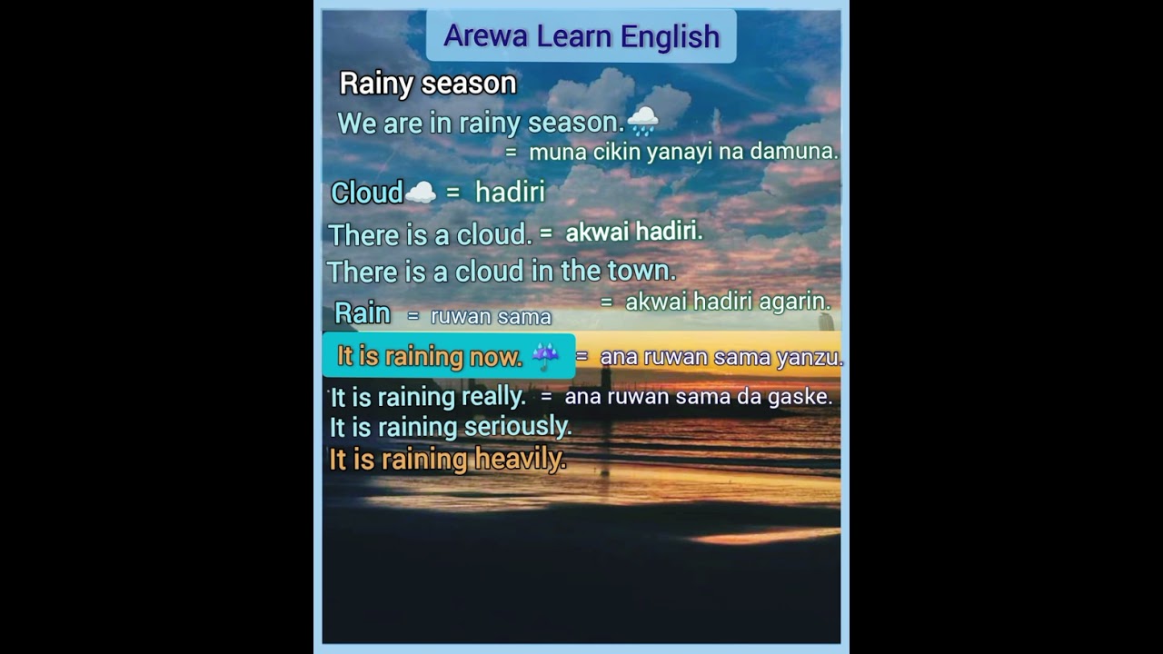 Hope the lesson will be useful, meaningful and helpful to all Northerners.#Arewa the best 🇳🇬📚✍️💯